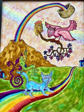 painting: A Rainbow Journey