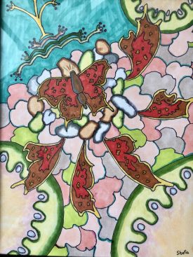 painting: Butterfly Liberation Ritual