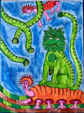 painting: Creatures of My Mind