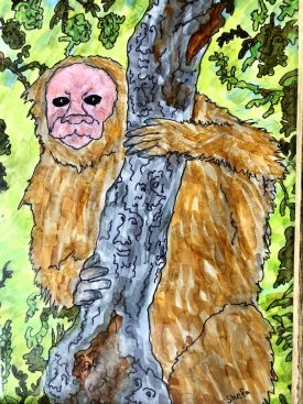 painting: Eyes of the Jungle