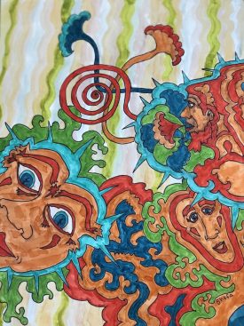 painting: Flowering