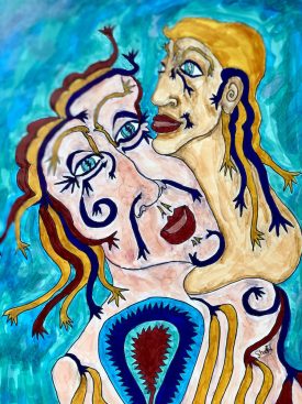 painting: Lovers