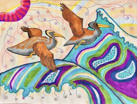 painting: Pelican Prayer