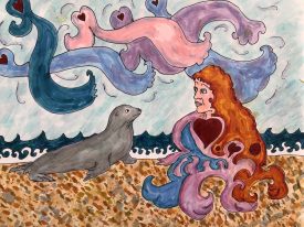painting: Sea Lion Rescue