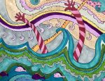 painting: Seussian Seascape