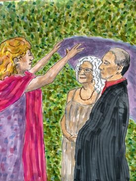 painting: The Blessing