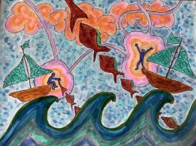 painting: Fish Story