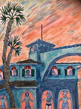 painting: Beach Hotel