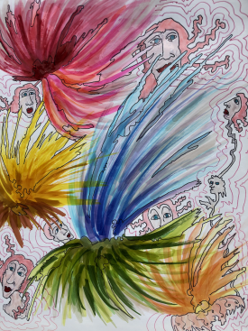painting: In the Tufts of Life