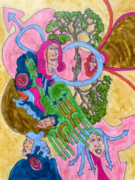 painting: Facing Beyond