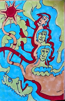 painting: What Must Be Said