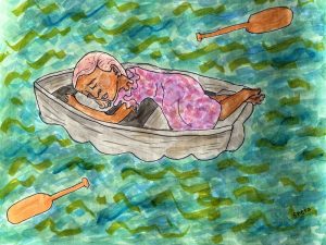 painting: Adrift