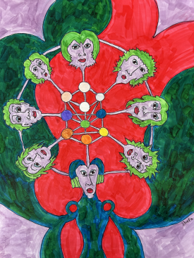 painting: So Very Connected